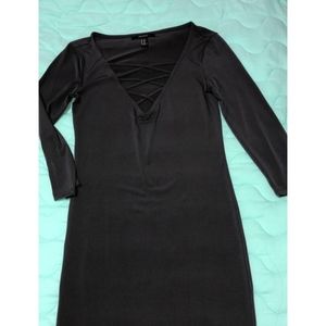Gray Quarter sleeve dress